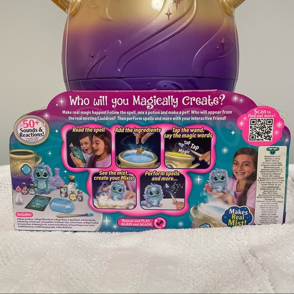 New Magic Mixies Multi Color Gem Purple Yellow Cauldron +3 Magical Mist … - Picture 5 of 10